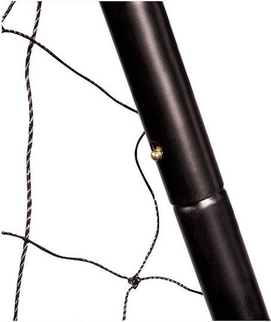 HUDORA Trainingsgoal met Puntenscherm - Zwart - 213 x 153 x 76 cm