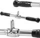 ACTIV/SPACE Barre de traction de câble droite 50 cm Noir