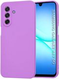 Techsuit Hoesje geschikt voor Samsung Galaxy A17 - Soft Flex Silicone Back Cover - Purple