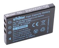 VHBW Batterijvervanging voor Vivitar 02491-0012-01, 02491-0017-00, 02491-0017-01 voor camera (1000mAh, 3,6V, Li-Ion)