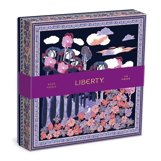 Galison Liberty Bianca 144 Piece Wood Puzzle