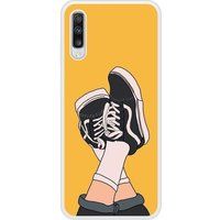 Samsung Galaxy A70 Sneakers Verstevigd hoesje met sublimatie bedrukking