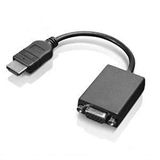 Lenovo 0B47069 HDMI naar VGA-monitor voeding zwart