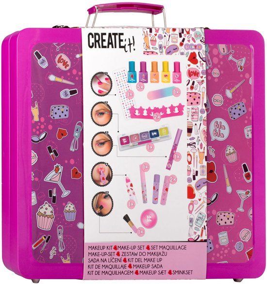 4KidsOnly Create it! - Make-up Koffer Tin