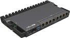 MikroTik RB5009UPR+S+IN Router - 8x Gigabit Ethernet, 1x 2.5 Gigabit Ethernet, PoE, SFP+ - Black