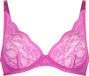 Hunkemöller Dames Lingerie Niet voorgevormde beugel bh Isabelle - Paars - maat B75