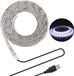 Non-branded LED strip lighting for TV background, 2m waterproof neutral white