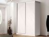Armoire KARL 2 portes coulissantes blanc alpin