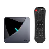 Lemfo A95X Air 8K TV Box Mediaspeler - 4GB RAM - 64GB Opslagruimte - Zwart