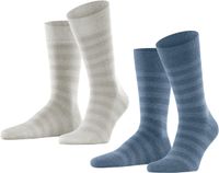 Esprit Sokken Mesh Stripe 2-Pack