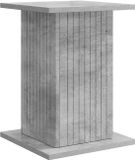 vidaXL Plantenstandaard Betongrijs 30,5 x 30 x 43 cm Bewerkt hout