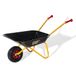 Rolly Toys Kinderkruiwagen CAT (geel/zwart, tuinkruiwagen, metalen kruiwagen speelgoed voor kinderen vanaf 2,5 jaar, belastbaar tot 25 kg, tuingereedschap voor kinderen) 271818