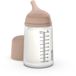 Suavinex Zero Zero Anti-Koliek Fles - Medium Flow - 270ml - Bruin