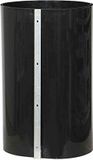 Siena Garden Bamboo Root Lock met spalk, zwart