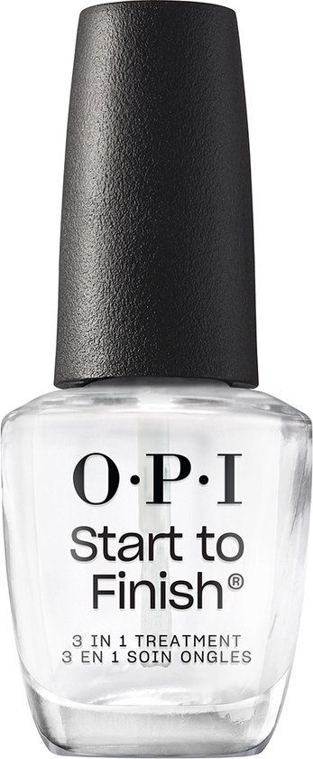 OPI Start To Finish Base & Top Coat 15ml - Nagellak - Transparant