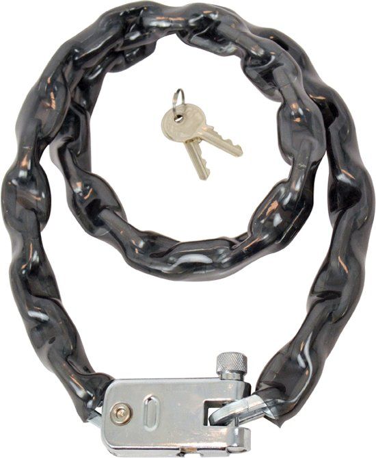 Dresco Kettingslot 105 cm 5 x 5 mm Grijs