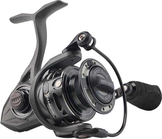 PENN Clash II 3000 - Spinmolen - Zwart - Alle vissoorten