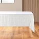 Douceur d'intérieur Luxor Rechthoekig Tafelkleed (140 x 240 cm) Wit/Goud Microvezel Bedrukt
