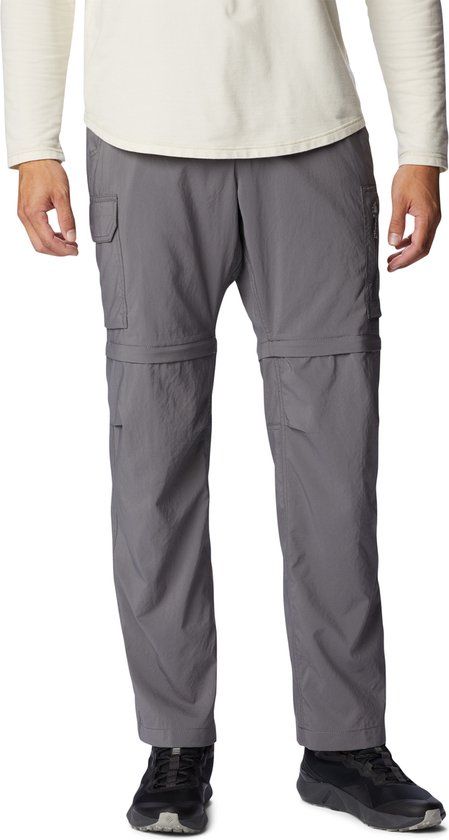 Columbia Silver Ridge™ Utility Convertible Pant Converteerbare Wandelbroek - Heren - maat 30 - City Grey
