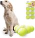 ALL FOR PAWS Duurzame hondentennisballen 2,5 inch x 6 stuks