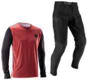 Leatt Gravity 1.0 T-shirt Met Lange Mouwen Rood XL Man