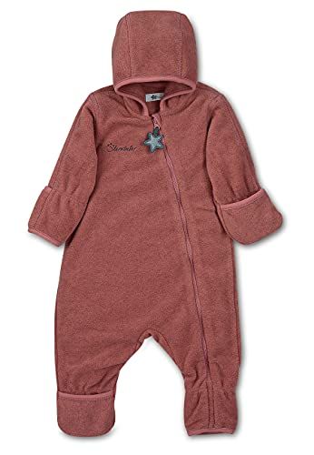 Sterntaler Unisex Baby Overall - Lichtrood Gemêleerd - Maat 56