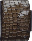 Golden Head Leren portemonnee Cayenne RFID Protect Kombischeintasche met Riegel 1439 Toffee bruine