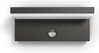 Philips myGarden Bustan LED buitenwandlamp - Antraciet - Met Sensor