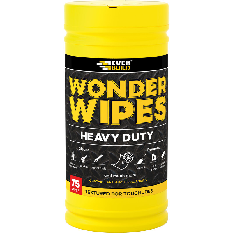 Everbuild Everbuild Heavy Duty Wonder Wipes  (75 Stuks)