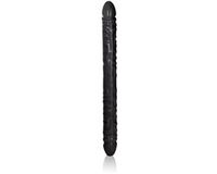CalExotics - Veined Double Dong 18 inch - Zwart