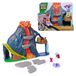 PAW Patrol - Le film Dino Super Lava Blast Volcano-speelset met licht en geluid Marshall- en Rhubarb-actiefiguren