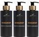 Claudius Cosmetics B.V. Handzeep Sweet Orange & Cedarwood 300 ml - gouden pomp - 3 stuks