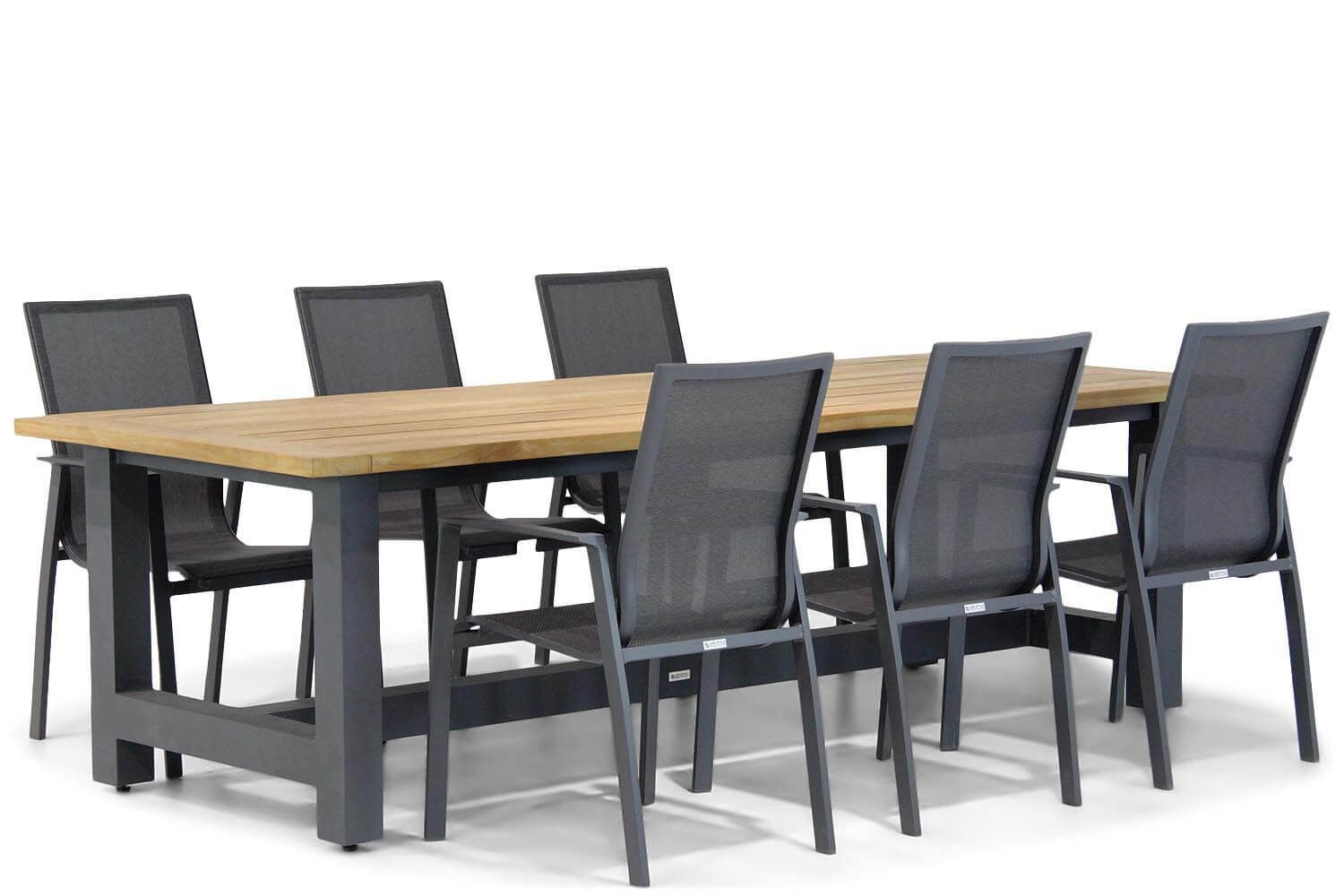Lifestyle Garden Furniture Lifestyle Ultimate/San Francisco 260 cm dining tuinset 7-delig
