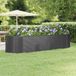 Prolenta Maison Exclusive - Verhoogd plantenbak, verzinkt staal, 322x100x68 cm, antracietkleurig