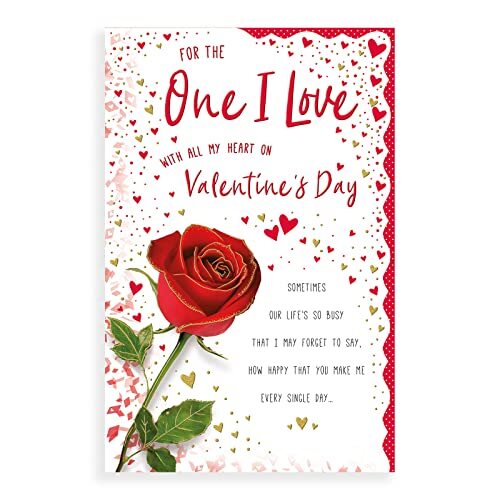 Regal Publishing Valentijnsdag kaart One I Love - 30,5 x 20,3 cm - Regal Publishing