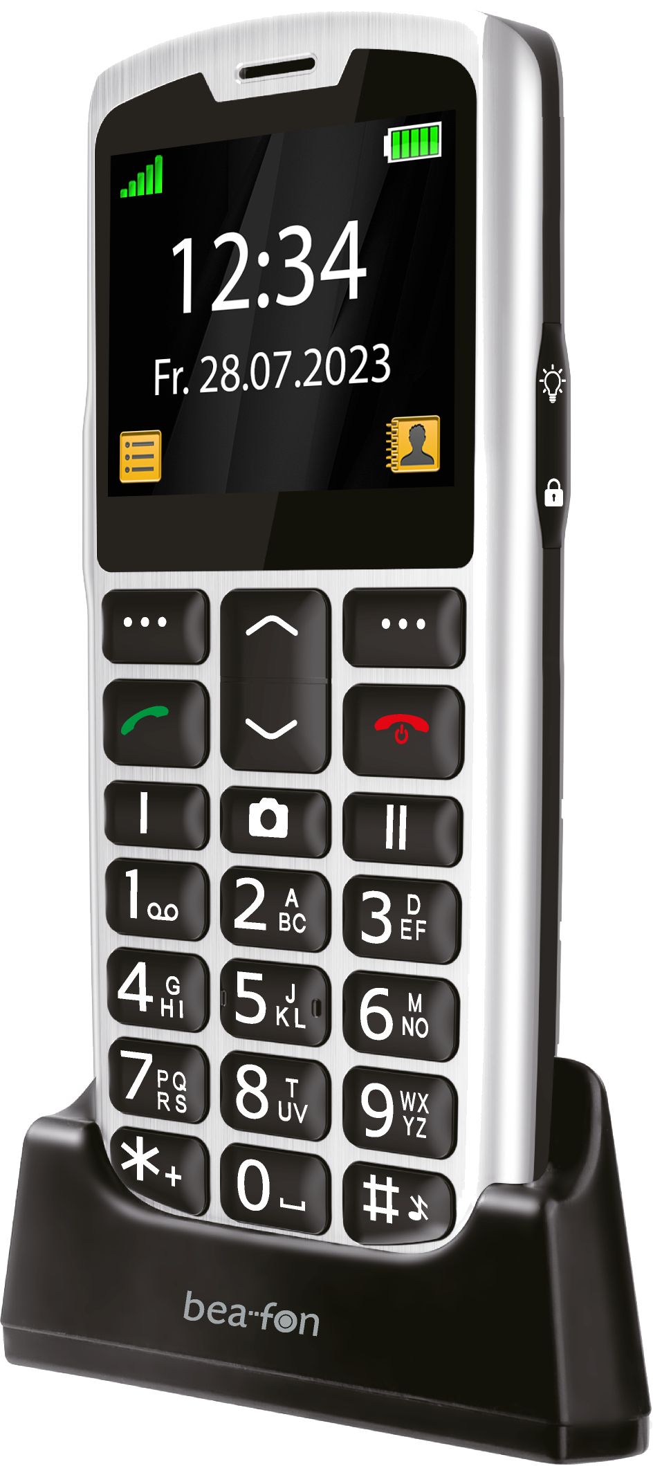 Beafon SL260 - 4G GSM - Seniorentelefoon - Zilver