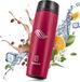 TAVIALO Mug de voyage, Thermos en acier inoxydable, 460 ml, revêtement en poudre (rose)