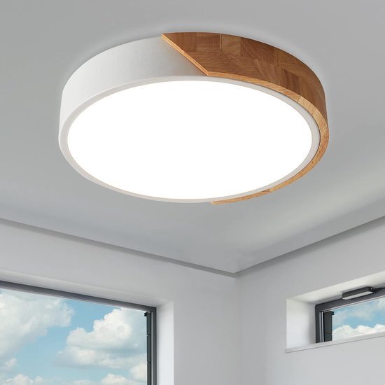 LED Plafondlamp - Moderne Verlichting voor Slaapkamer - Dimbaar - Energiezuinig - Strak Design