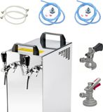 HAJUS AG Set complet - Tireuse à bière - Kontakt 40/K 2 robinets, 50 litre/h - avec coupleur de fût type M, KeyKeg