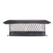 Shelter SC918 Gegalvaniseerde Staalschoorsteen GLB, Past Buiten Tegel, 9" x 18"