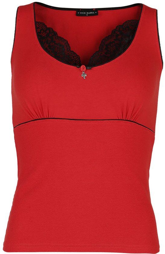 Vive Maria Coquette Top Dames Top - rood - M