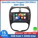 Awesafe Autoradio - Geschikt Voor Peugeot 206 206CC 2001 t/m 2016 - 2GB RAM + 32GB ROM - Draadloos CarPlay & Android Auto - Android 15.0 - Bluetooth & WiFi - GPS Navigatie