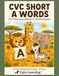 CVC Short A Words: Safari Theme Phonics Workbook for PreK and Kindergarten