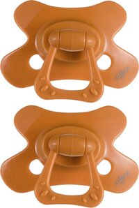 Difrax Dental Fopspeen 12+ Maanden - Oranje - 2 Stuks