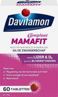 Davitamon Compleet Mamafit - multivitamine voor na de zwangerschap - 60 tabletten