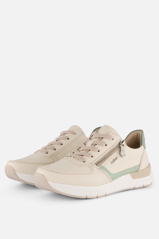 Rieker Sneakers beige Synthetisch - Maat 42
