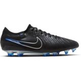 Nike Tiempo Legend 10 Elite FG - Zwart/Blauw - Maat 40
