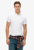 Superdry Essential Jersey Polo Heren Optic XXL