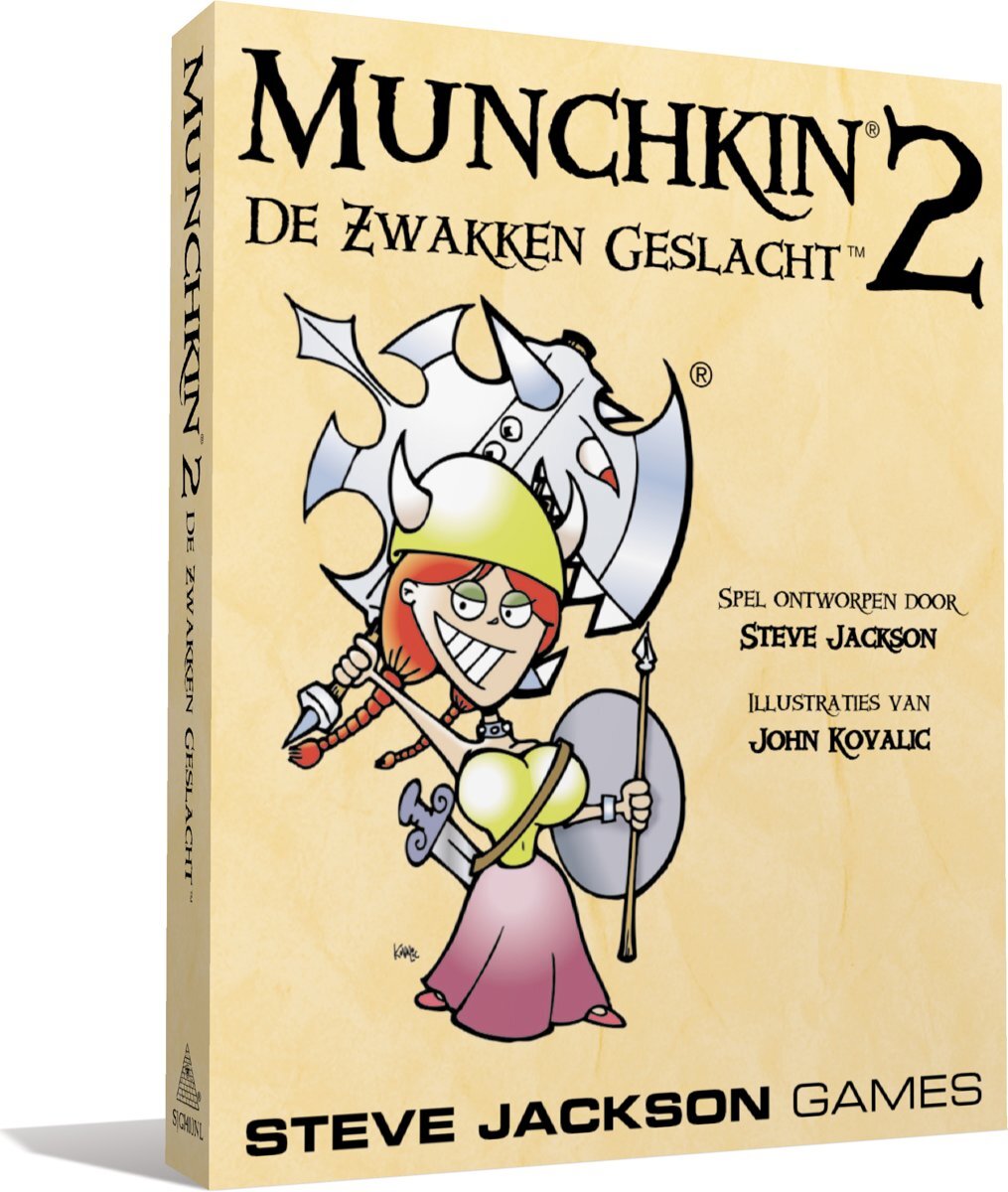 PS-Games Munchkin Expansion 2 - Het Zwakken Geslacht - Kaartspel