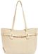 Yehwang Sac à main femme - PU cuir - Sac bandoulière - Décontracté - Beige